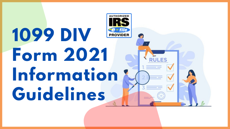 1099 DIV Form 2020 Information Guidelines