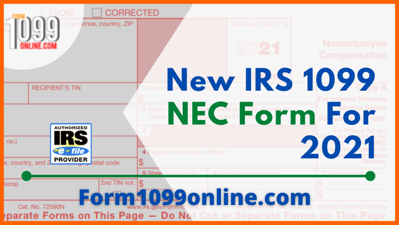 New IRS 1099-NEC Form For 2021