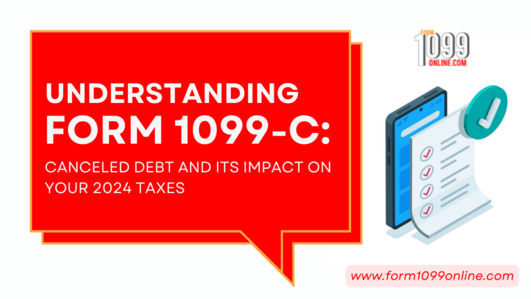 Understanding Form 1099 C Cancelled Debt 2024 Taxes