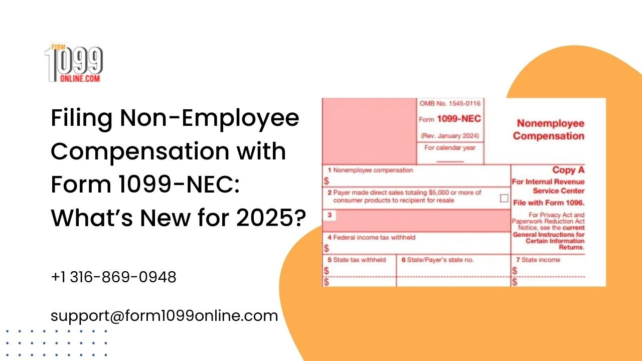 Filing NonEmployee Compensation with Form 1099NEC